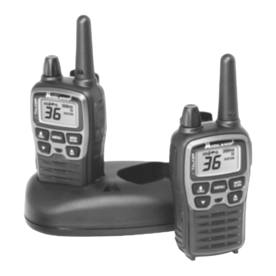 Midland X-TALKER T77VP5J Manual