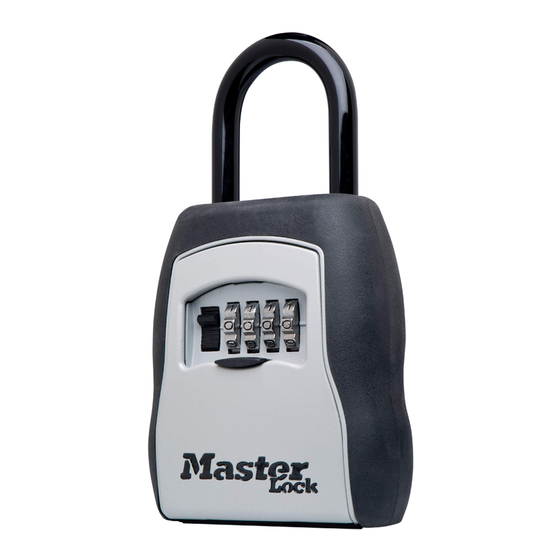 Master Lock 5400EC Instructions