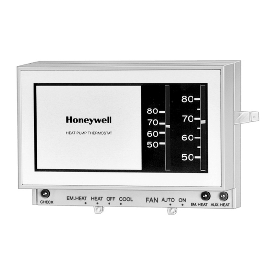 Honeywell Easy-To-See TRADELINE T841B Manuals