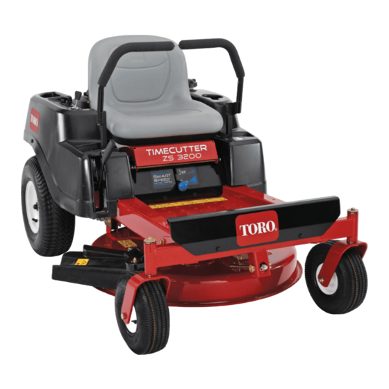 Toro TimeCutter ZS 3200S Operator's Manual
