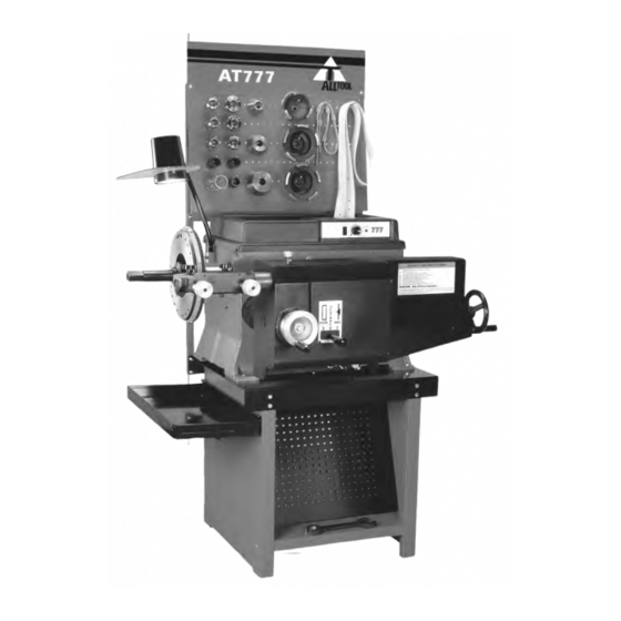 AllTool MicroFinisher 777 Operating Manual & Parts List