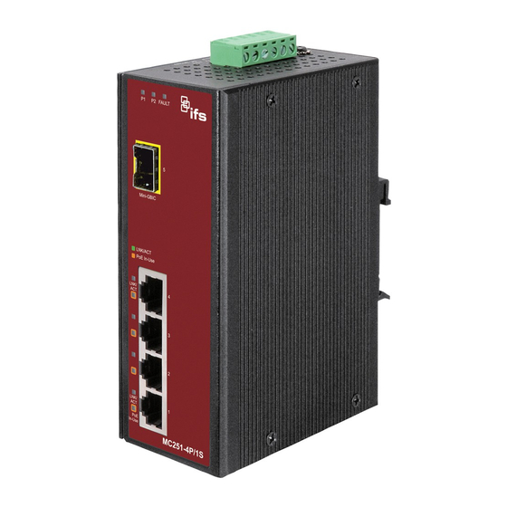Interlogix MC251-4P/1S User Manual