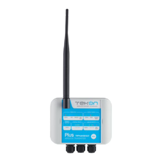 Tekon PLUS TWP-4AI4DI1UT Installation Manual