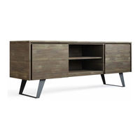 Simpli Home Lowry AXCLRY-08GR Manual