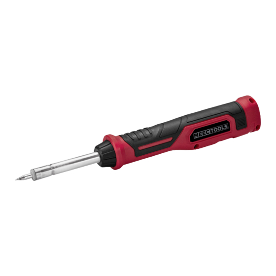 Meec tools 009851 Operating Instructions Manual