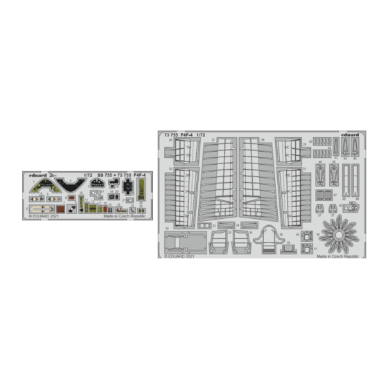 Eduard F4F-4 Quick Start Manual