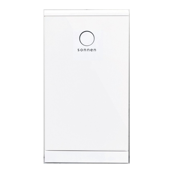 Sonnen sonnenBatterie Evo Operation Manual