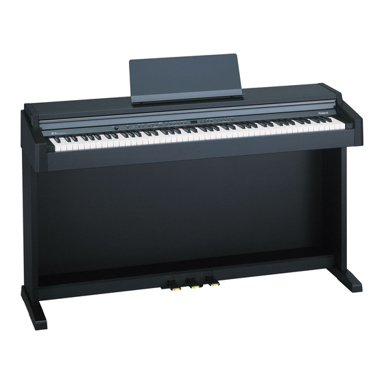 Roland MP-70 Service Notes