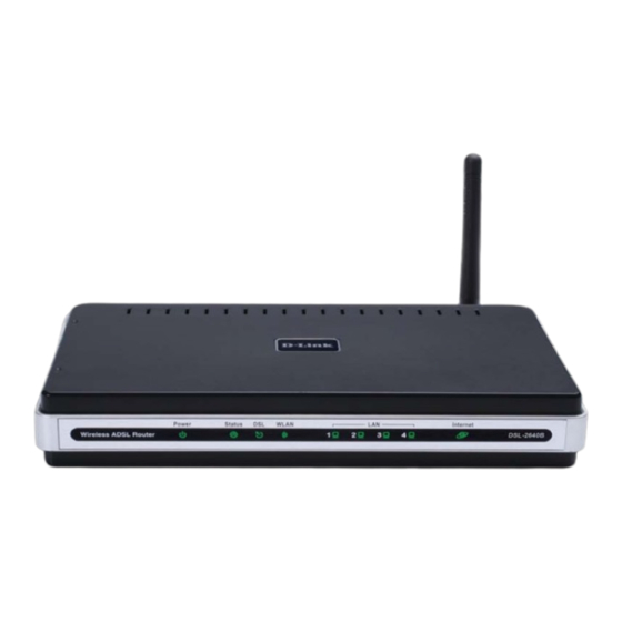 D-Link DSL-2640B User Manual