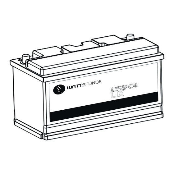 wattstunde LIX 100-D LT Manual