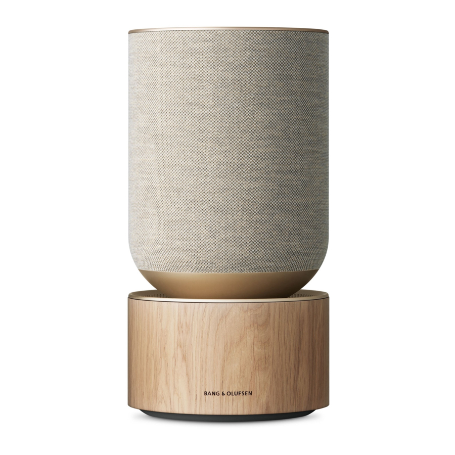 Bang & Olufsen Beosound Balance - Wireless Speaker System Manual