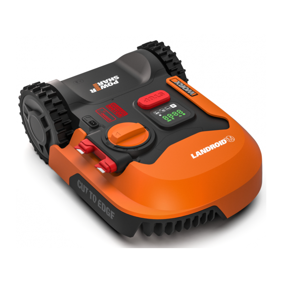 Worx WR142E, WR143E - Landroid Robotic Lawnmower Manual
