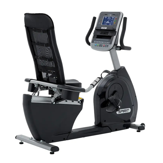 Spirit XBR95 Manual