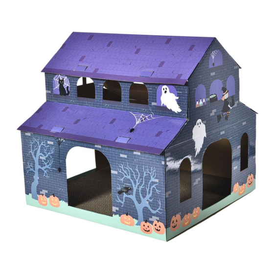 anko Cat Scratcher Box Halloween Quick Start Manual