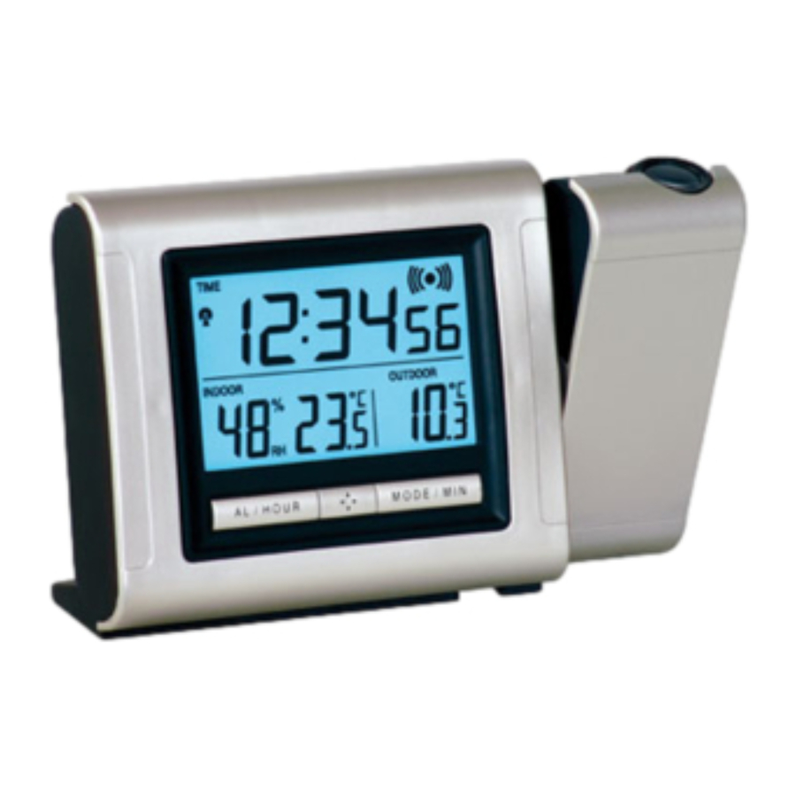 La Crosse Technology WT-5120 - Radio Controlled Projection Alarm Clock Manual