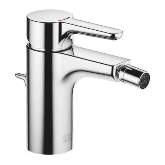 Dornbracht 33 600 831 Series Installation Instructions Manual