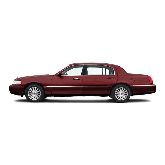 Lincoln 2004 Town Car Owner's Manual
