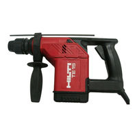 Hilti TE15 Operating Instructions Manual