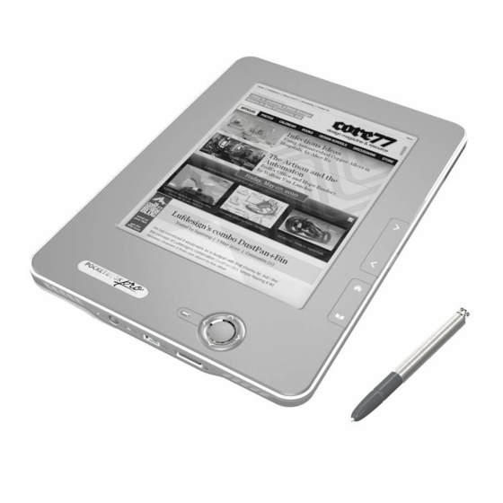 Pocketbook 603 User Manual