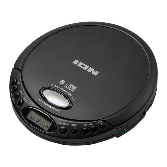 ION CD Go Quick Start Manual