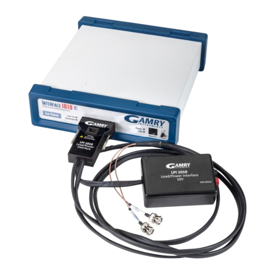 Gamry Instruments LPI1010 Operator's Manual