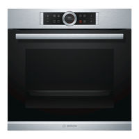 Bosch HBG633B.1J User Manual And Installation Instructions