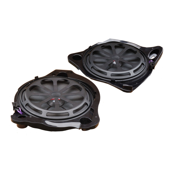 Audio System AX08 MB UNI EVO User Manual