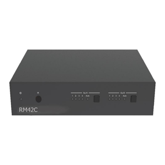 Simplified MFG RM42C User Manual