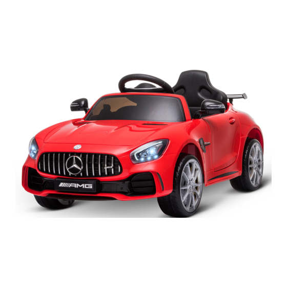 HOMCOM Mercedes-AMO GT R Owner's Manual