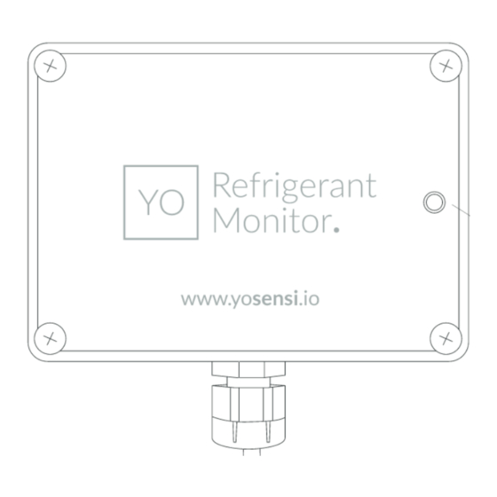 YOSensi YO Refrigerant Monitor Manuals