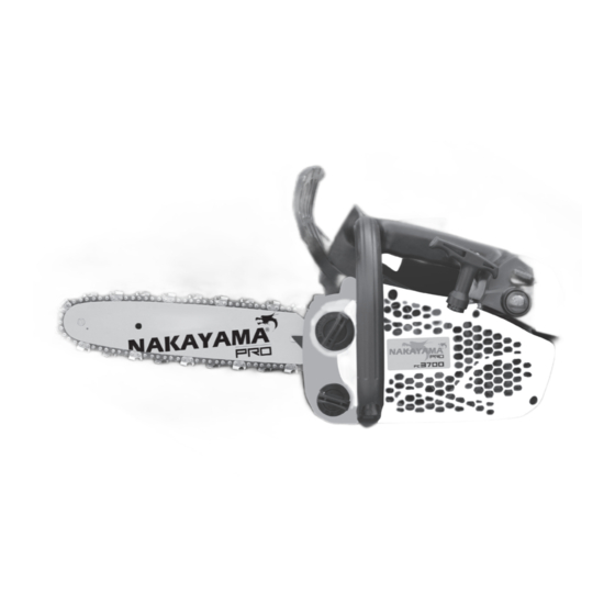 Nakayama PRO PC3700 Manual