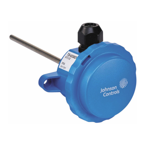 Johnson Controls TS-6370C Series Installation Instructions
