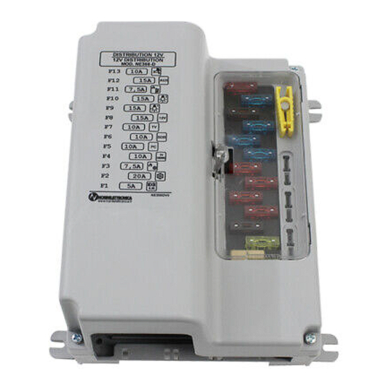 Nordelettronica NE356 D Manuals