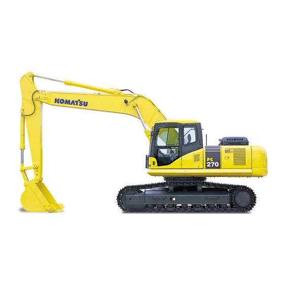 Komatsu Galeo PC270-7 Brochure