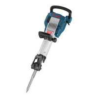 Bosch 11335K - 35 lb. Demolition Breaker Hammer Operating/Safety Instructions Manual