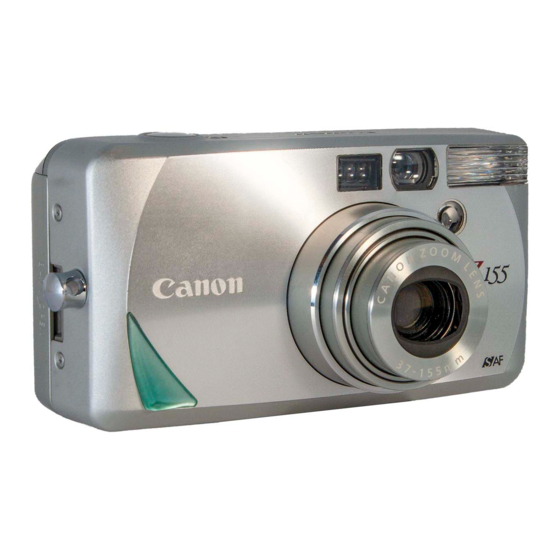 Canon Sure Shot Z155 Caption Instructions Manual