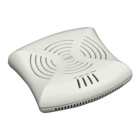 Aruba Networks IAP-105 Installation Manual