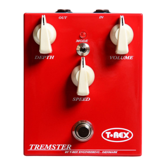T-Rex TREMSTER User Manual