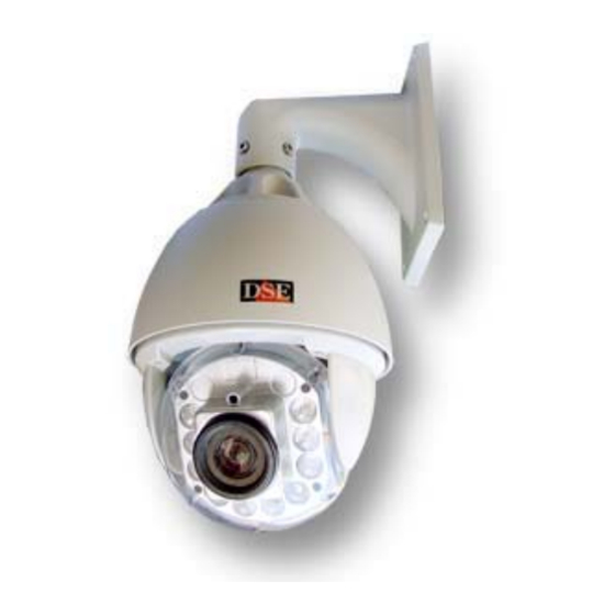 User Manuals: DSE SD-A27IR Speed Dome Camera