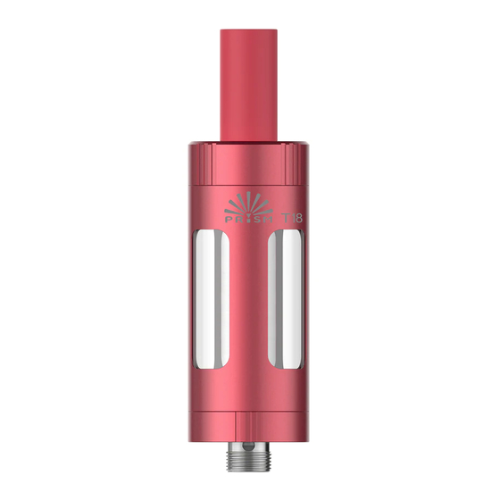 Innokin PRISM T18 CLEAROMIZER User Manual