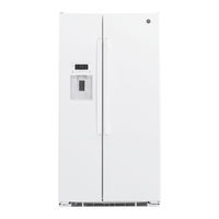 GE PSC23PSWSS - 23.2 cu. Ft. Refrigerator Owner's Manual And Installation