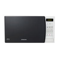 Samsung ME731KD Owner's Instructions & Cooking Manual
