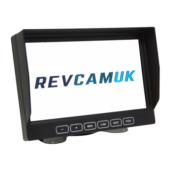 REVCAMUK MON16AHD Instructions