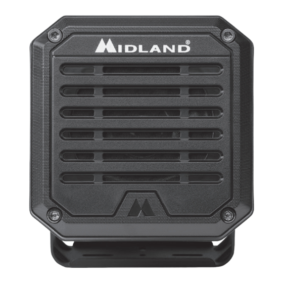 Midland Radio Corporation SPK100 Quick Start Manual