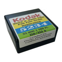 Kodak EASTMAN 5234 Technical Data
