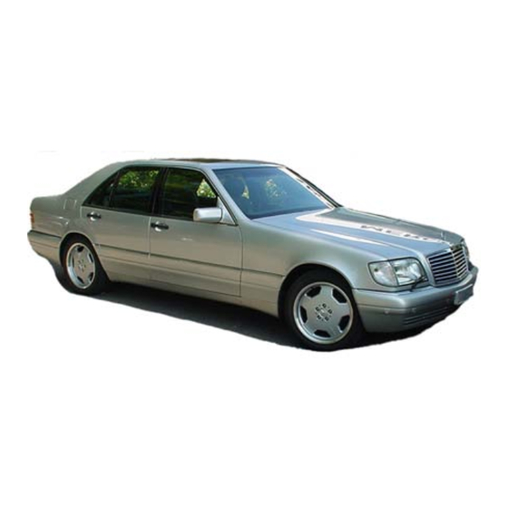 Mercedes-Benz S 350 Operator's Manual