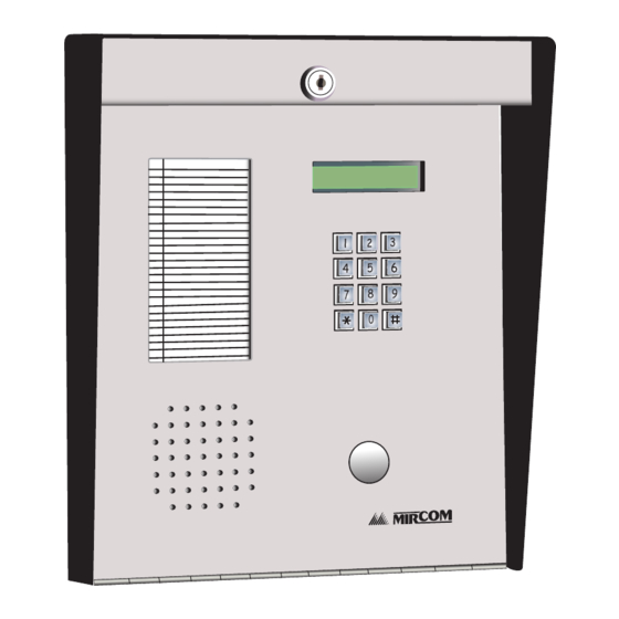 Mircom ADC Series Installation, Programming, And Troubleshooting Manual