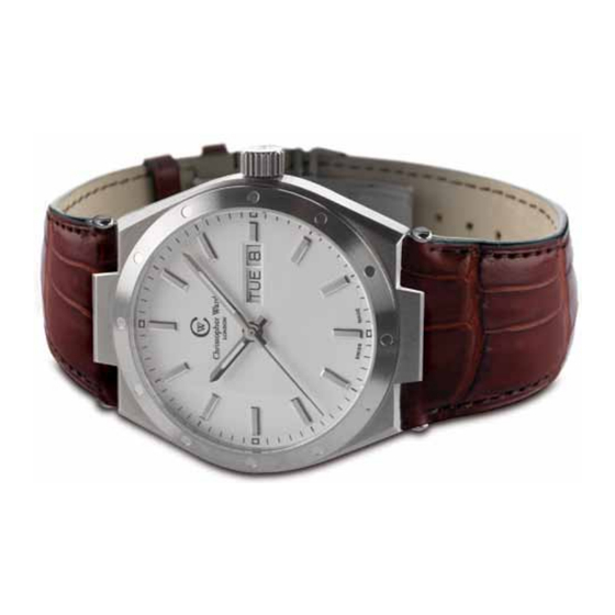 Christopher Ward C2 LIDO User Manual