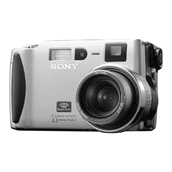 Sony DSC-S70 Service Manual