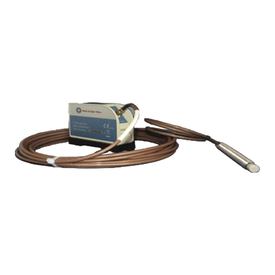 Brüel & Kjaer Vibro OD-105 Series Manuals